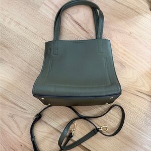 Banana Republic Olive Green Bag with Crossbody Strap